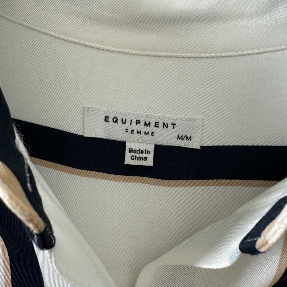 Equipment Striped Button Down - image 4